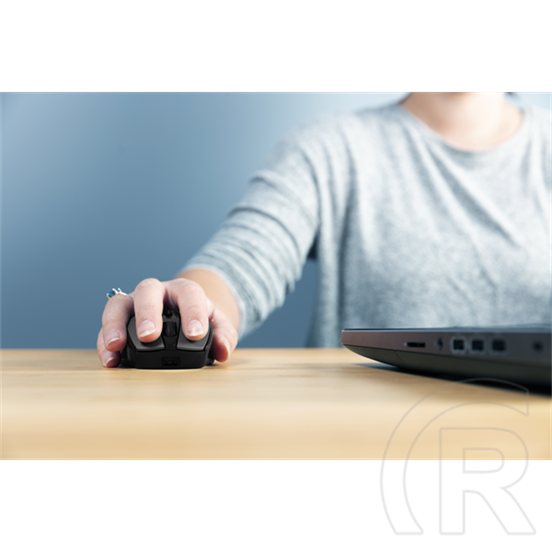 Trust Zaya cordless optikai egér (USB, fekete)