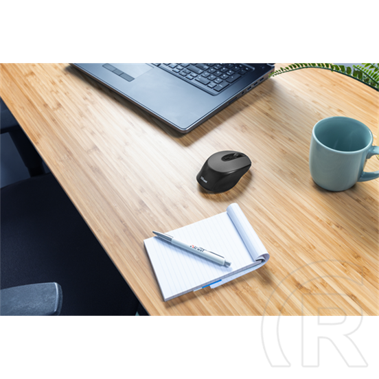 Trust Zaya cordless optikai egér (USB, fekete)