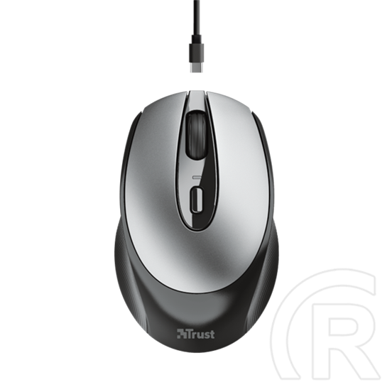 Trust Zaya cordless optikai egér (USB, fekete)