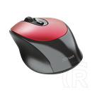 Trust Zaya cordless optikai egér (USB, piros)