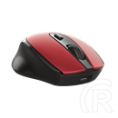 Trust Zaya cordless optikai egér (USB, piros)