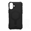 UAG Apple iPhone 16 Plus essential szilikon telefonvédő (erős ütésállóság, légpárnás sarok, magsafe) fekete