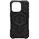UAG Apple iPhone 16 Pro monarch pro szilikon telefonvédő (erős ütésállóság, textil minta, magsafe) fekete