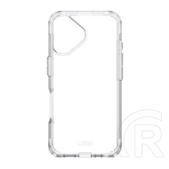 UAG Apple iPhone 16 plyo műanyag telefonvédő (erős ütésállóság, légpárnás sarok, csúszásgátló, átlátszó hátlap) átlátszó