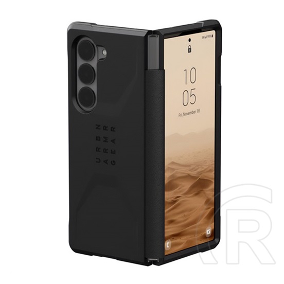 UAG Samsung Galaxy Z Fold6 (SM-F956) civilian defender szilikon telefonvédő (erős ütésállóság) fekete