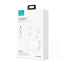 USAMS SM01 bluetooth fülhallgató sztereo (v5.0, tws, mikrofon, zajszűrő, töltőtok, fehér)