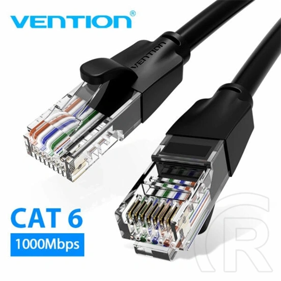 UTP CAT6 patch kábel 5m black Ventioncable