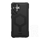 Uag Samsung Galaxy S25 Ultra (SM-S938) essential szilikon telefonvédő (erős ütésálló, légpárnás sarok, magsafe) fekete