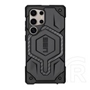 Uag Samsung Galaxy S25 Ultra (SM-S938) monarch szilikon telefonvédő (erős ütésállóság, karbon minta) fekete