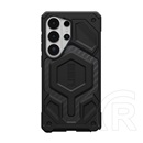 Uag Samsung Galaxy S26 Ultra (SM-S948) monarch pro szilikon telefonvédő (erős ütésállóság, karbon minta, magsafe) fekete