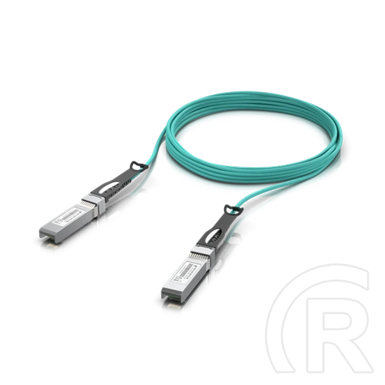 Ubiquiti DAC kábel (SFP+ - SFP+, 10 Gbps, 5 m, PVC köpeny, türkiz)