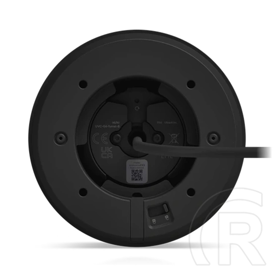 Ubiquiti G6 Turret 4K kültéri IP kamera (8MP, IR éjjellátás 30 m, mikrofon, arcfelismerés, rendszámfelismerés, IP66, PoE