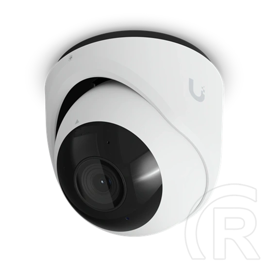 Ubiquiti G6 Turret 4K kültéri biztonsági kamera (4K, 8MP, 134°-os átlós, IR, mikrofon, IP66, PoE, fehér)