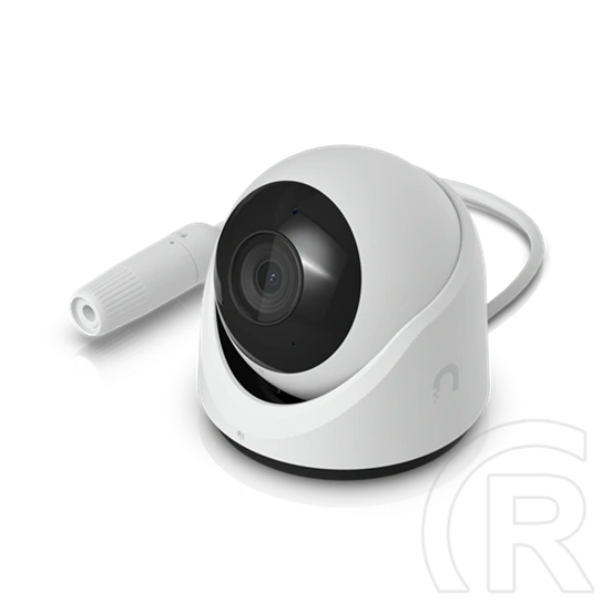 Ubiquiti G6 Turret 4K kültéri biztonsági kamera (4K, 8MP, 134°-os átlós, IR, mikrofon, IP66, PoE, fehér)