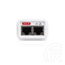Ubiquiti PoE tápegység (24V DC, 0,3A, 7W, Gigabit RJ45, falra szerelhető, fehér)