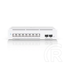 Ubiquiti Pro XG 8 PoE switch (kompakt asztali/fali, 8x 10GbE RJ45 PoE++, 2x 10G SFP+, L3, 155W PoE)