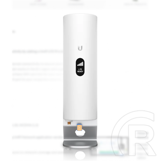 Ubiquiti U-LTE-PRO router (nanoSIM, 150 Mbps, 4G LTE, 2x1000 Mbps LAN, PoE+)