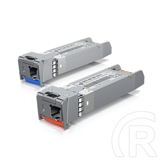 Ubiquiti UFiber SFP+ modul (10G, BiDi, egymódusú, LC, 10 km, pár)