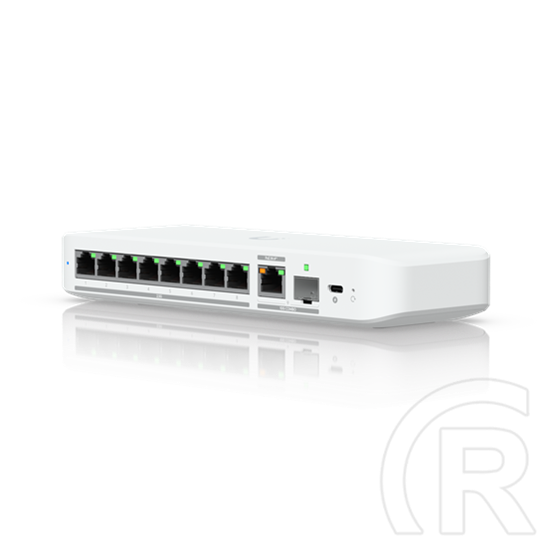 Ubiquiti USW-FLEX-2.5G-8 (8×2,5 Gbps portok, menedzselhető, asztali, PoE nincs)