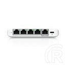 Ubiquiti USW-Flex-2.5G-5 (5 x 2,5 GbE port, menedzselhető, asztali, PoE bemenet)