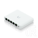 Ubiquiti USW-Flex-2.5G-5 (5 x 2,5 GbE port, menedzselhető, asztali, PoE bemenet)