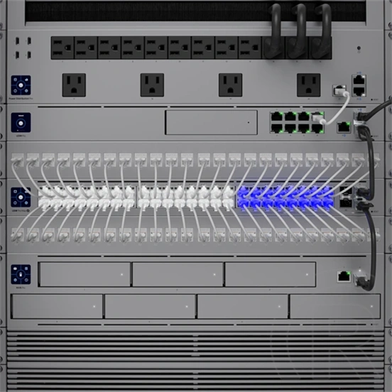 Ubiquiti UTP CAT6 patch kábel (0,3 m, fehér)