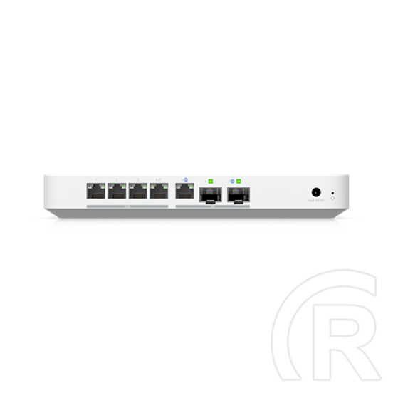 Ubiquiti UXG-FIBER vezetékes router (1x 10G SFP+ WAN, 1x 10G RJ45 WAN, 1x 10G SFP+ LAN, 4x 2,5G RJ45 LAN, IDS/IPS 5 Gbps