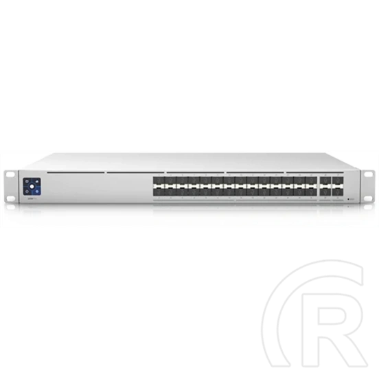 Ubiquiti UniFi L3 Switch (28xSFP+ port, 4xSFP28 port, 1/10/25 Gbps, szürke)