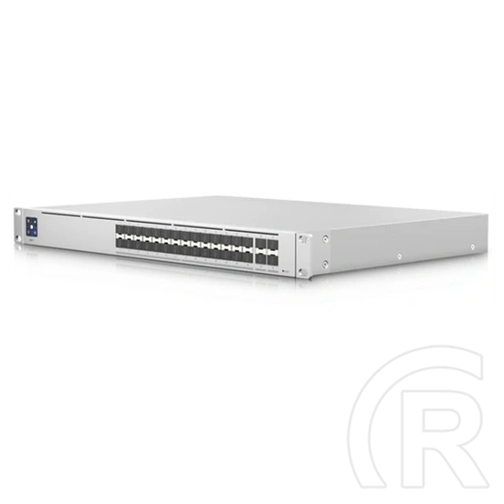 Ubiquiti UniFi L3 Switch (28xSFP+ port, 4xSFP28 port, 1/10/25 Gbps, szürke)