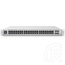 Ubiquiti UniFi Switch Enterprise 48-port PoE (48x 2.5G RJ45, 4x SFP+, 720W PoE, fehér)