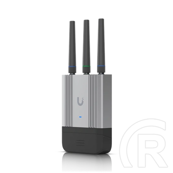 Ubiquiti ipari mobil router (LTE Cat4, 150/50 Mbps, WiFi 4 2,4 GHz, 2x GbE, PoE in/out, nano-SIM, IP66, SMA antenna, GPS