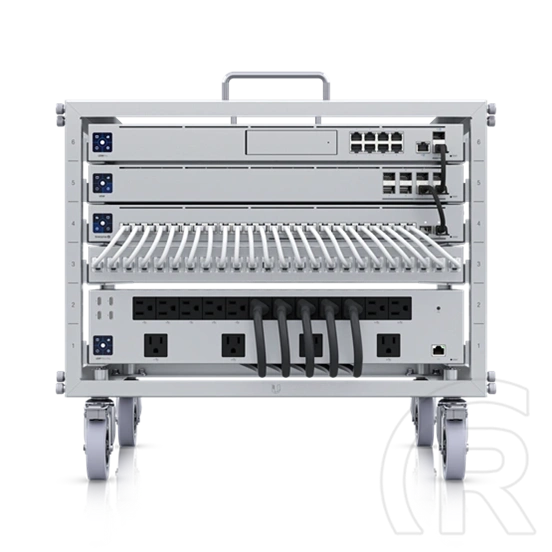 Ubiquiti mini rack (6U, nyitott keret, 480 mm mély, szerszám nélküli, 35 kg teherbírás)