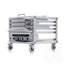 Ubiquiti mini rack (6U, nyitott keret, 480 mm mély, szerszám nélküli, 35 kg teherbírás)
