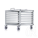 Ubiquiti mini rack (6U, nyitott keret, 480 mm mély, szerszám nélküli, 35 kg teherbírás)
