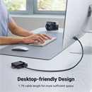 Ugreen 30333 USB 3.0 kártyaolvasó (fekete)