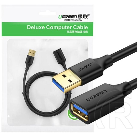 Ugreen 3.0 USB hosszabbító kábel (type-a (M) - type-a (F), 3m) fekete