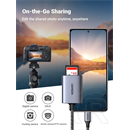 Ugreen 80888 USB-C 3.0 kártyaolvasó (SD, fekete)
