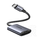 Ugreen 80888 USB-C 3.0 kártyaolvasó (SD, fekete)