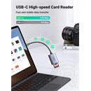 Ugreen 80888 USB-C 3.0 kártyaolvasó (SD, fekete)