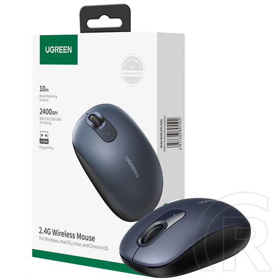 Ugreen 90550 cordless egér (USB, kék)