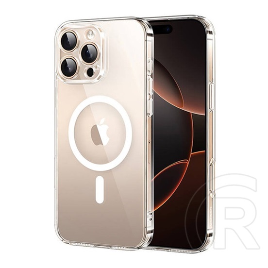 Ugreen Apple iPhone 16 Pro Max classy clear ca112 szilikon telefonvédő (ütésállóság, magsafe) átlátszó