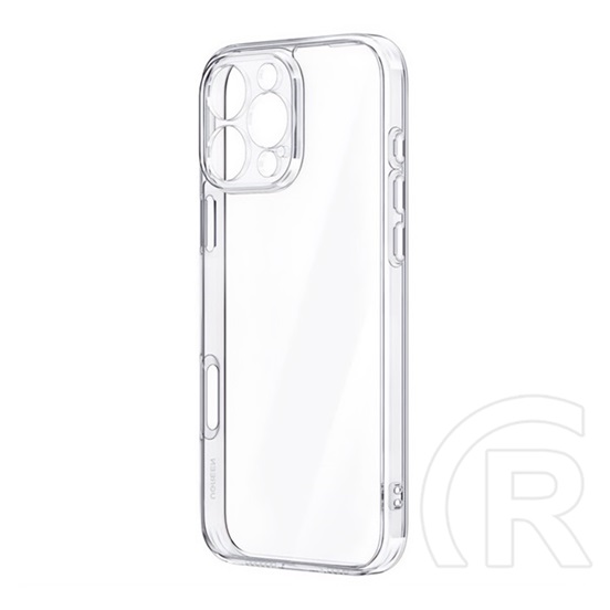 Ugreen Apple iPhone 16 Pro ca107 műanyag telefonvédő (ütésállóság, akril hátlap, kameravédő) átlátszó