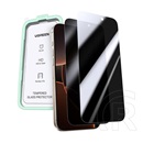 Ugreen Apple iPhone 16 Pro sp651 képernyővédő üveg (betekintés ellen, 0.33mm, 9h + segédkeret) fekete