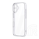 Ugreen Apple iPhone 16 ca105 műanyag telefonvédő (ütésállóság, akril hátlap, kameravédő) átlátszó