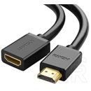 Ugreen HDMI (M) - HDMI (F) hosszabbító kábel (2.0, 2 m, fekete)