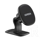 Ugreen LP292 autós tartó (műszerfalra, öntapadó, mágneses, 360°, 4,7-7,2" méret, fekete)