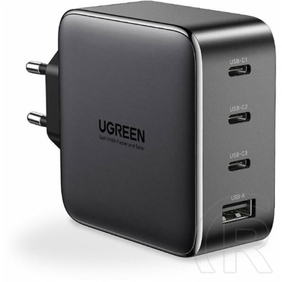 Ugreen Nexode GaN Charger-4 Port hálózati töltő (USB-A + 3xUSB-C, 100 W)
