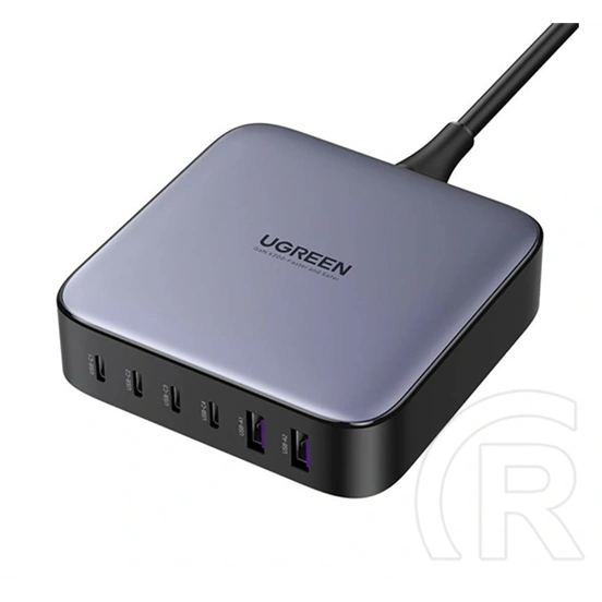 Ugreen Nexode GaN Charger 5 Ports hálózati töltő (USB-A + 4xUSB-C, 300 W)