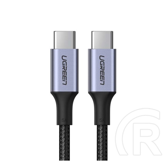 Ugreen USB adat- és töltőkábel (C dugó / C dugó, 100W, 2 m, fekete)