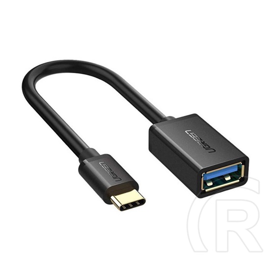 Ugreen adapter 3.0 USB-C (M) - USB-A (F) (0,15m, fekete)